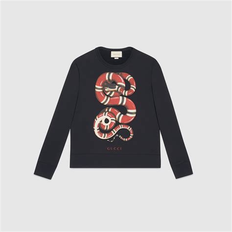 felpa serpente gucci